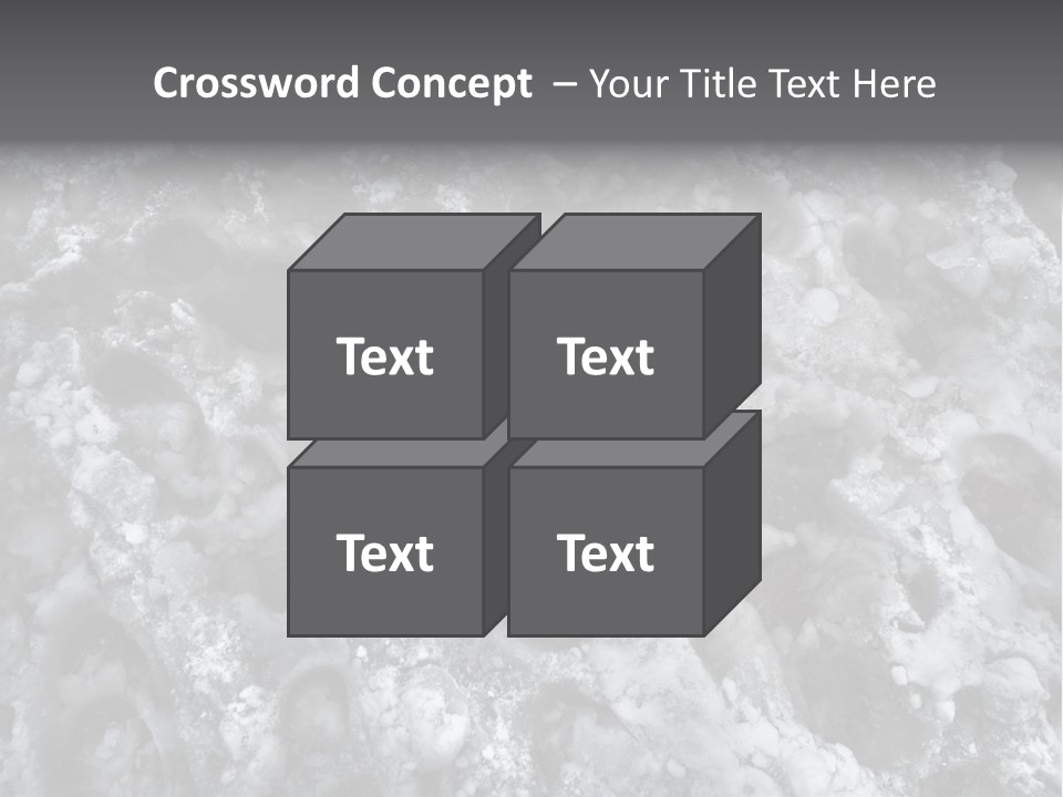 Walking Crosswalk Sleet PowerPoint Template