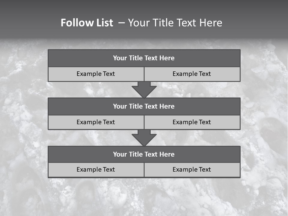 Walking Crosswalk Sleet PowerPoint Template
