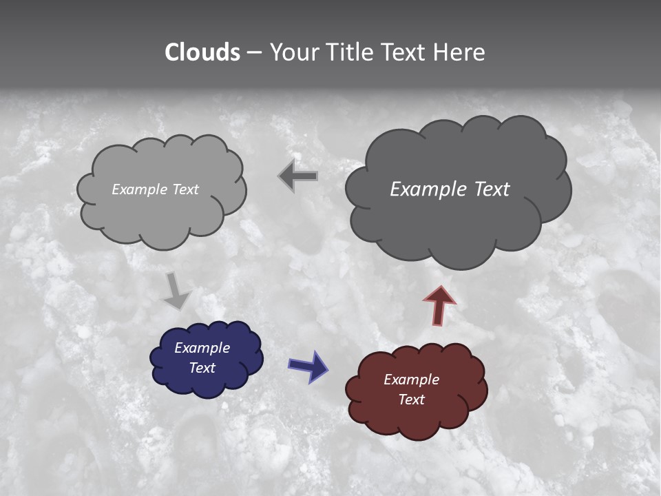 Walking Crosswalk Sleet PowerPoint Template