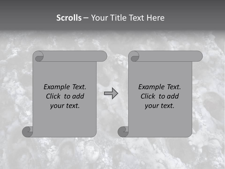Walking Crosswalk Sleet PowerPoint Template