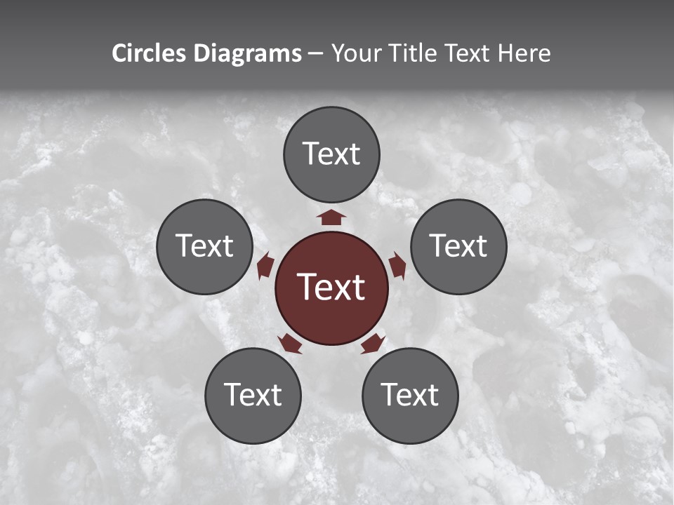 Walking Crosswalk Sleet PowerPoint Template