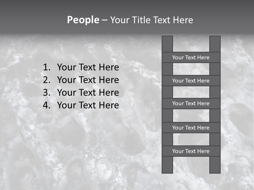 Walking Crosswalk Sleet PowerPoint Template