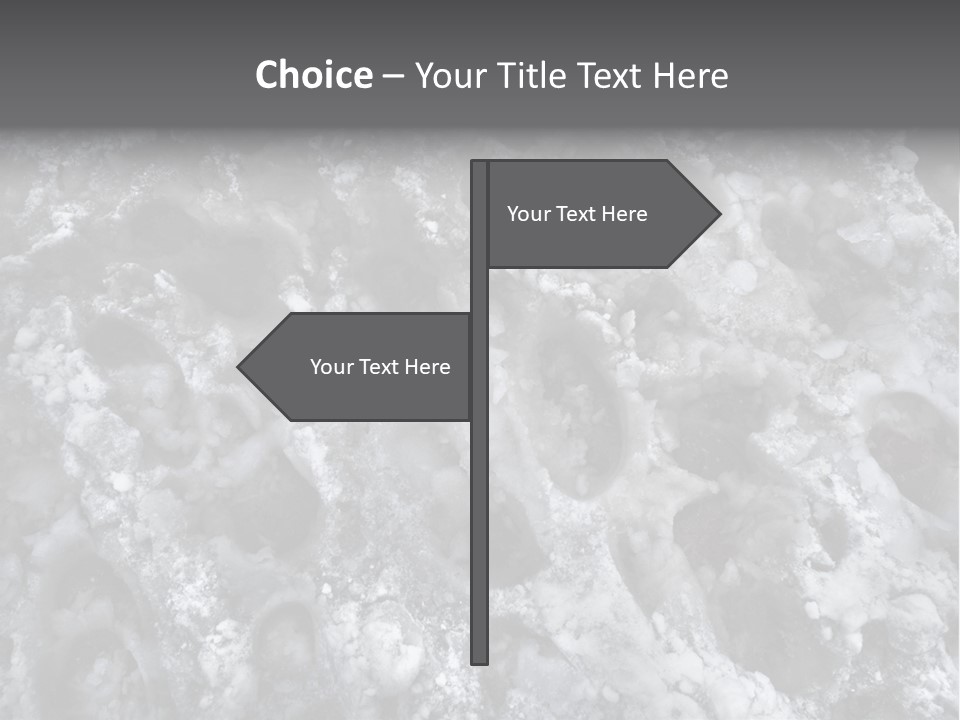 Walking Crosswalk Sleet PowerPoint Template