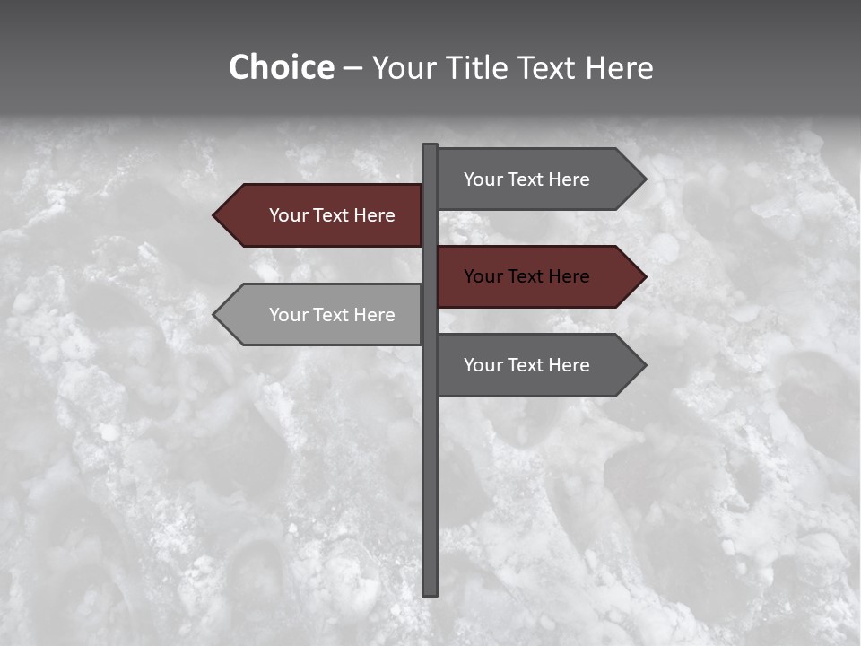 Walking Crosswalk Sleet PowerPoint Template