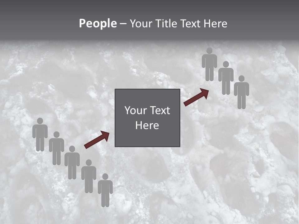 Walking Crosswalk Sleet PowerPoint Template