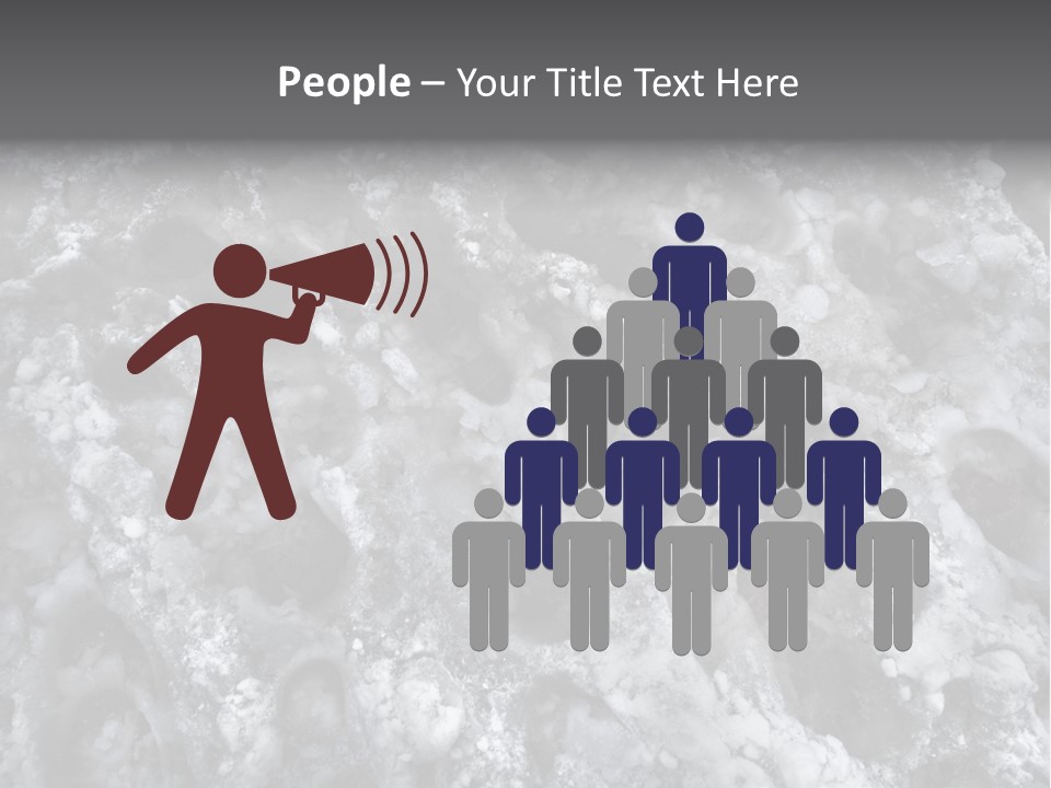 Walking Crosswalk Sleet PowerPoint Template