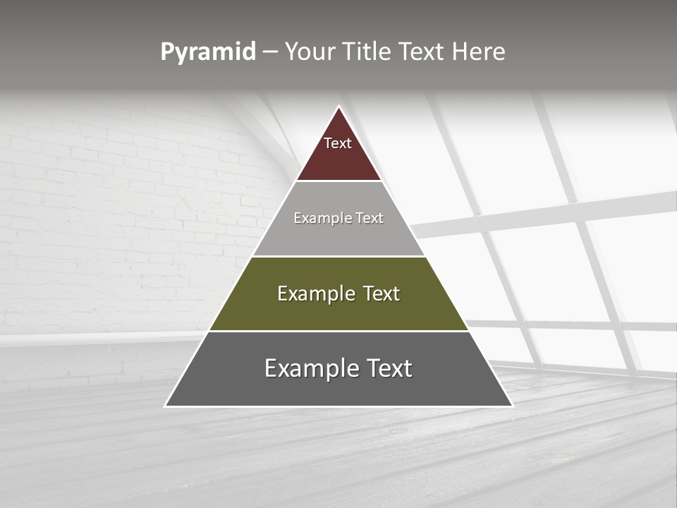Horizontal Interior Wood PowerPoint Template