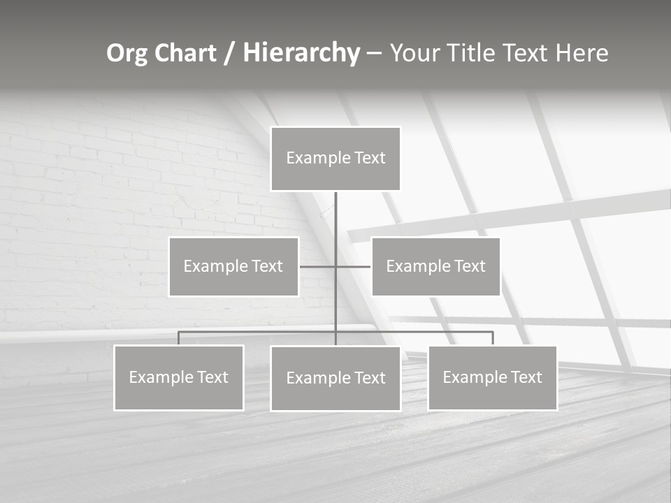 Horizontal Interior Wood PowerPoint Template