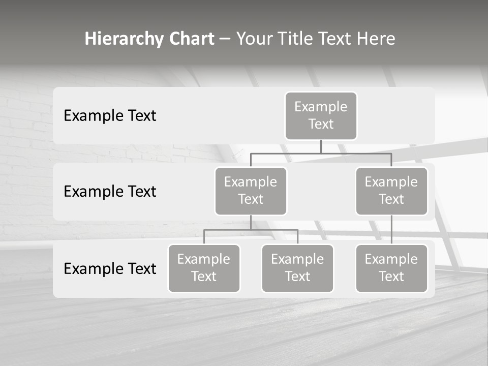Horizontal Interior Wood PowerPoint Template