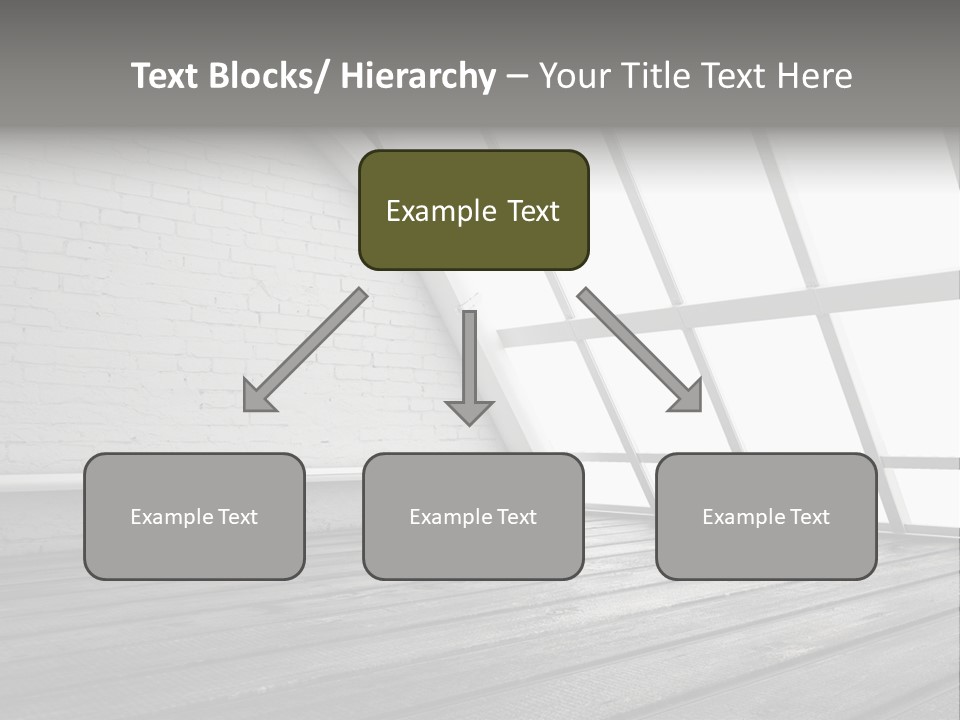 Horizontal Interior Wood PowerPoint Template