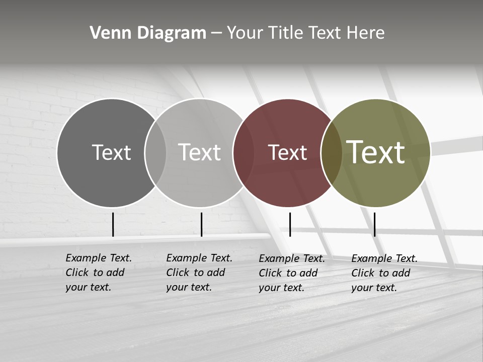 Horizontal Interior Wood PowerPoint Template
