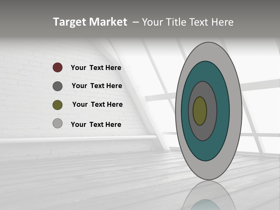 Horizontal Interior Wood PowerPoint Template