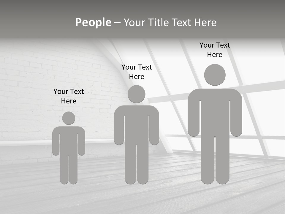 Horizontal Interior Wood PowerPoint Template