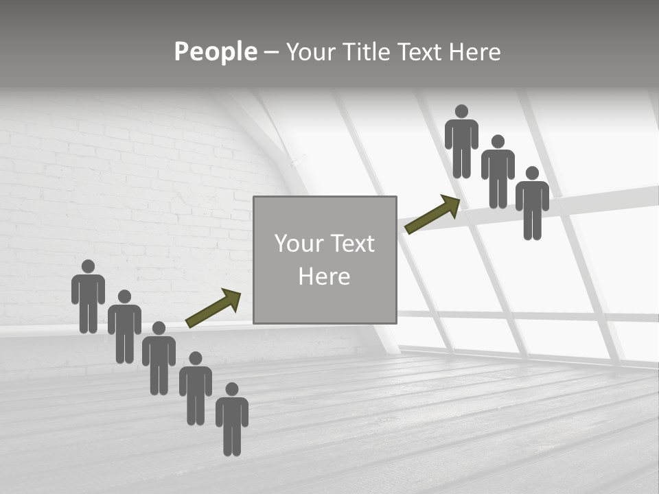 Horizontal Interior Wood PowerPoint Template