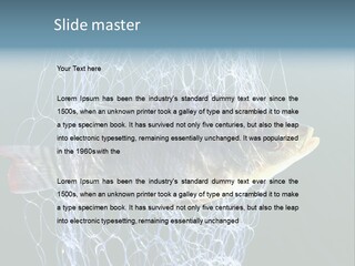 Loss Of Freedom Sad Fresh Water PowerPoint Template