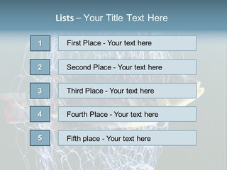 Loss Of Freedom Sad Fresh Water PowerPoint Template
