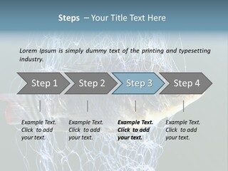Loss Of Freedom Sad Fresh Water PowerPoint Template