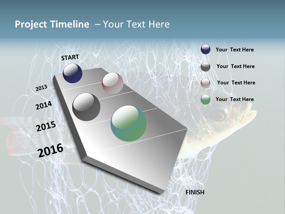 Loss Of Freedom Sad Fresh Water PowerPoint Template