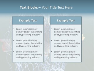 Loss Of Freedom Sad Fresh Water PowerPoint Template