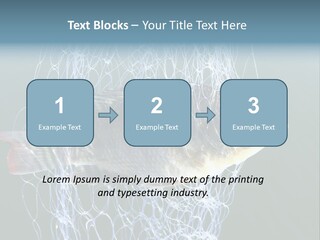 Loss Of Freedom Sad Fresh Water PowerPoint Template