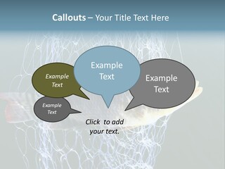 Loss Of Freedom Sad Fresh Water PowerPoint Template