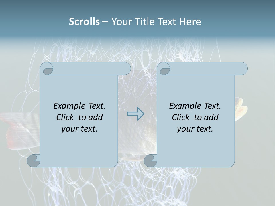 Loss Of Freedom Sad Fresh Water PowerPoint Template