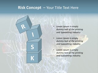 Loss Of Freedom Sad Fresh Water PowerPoint Template