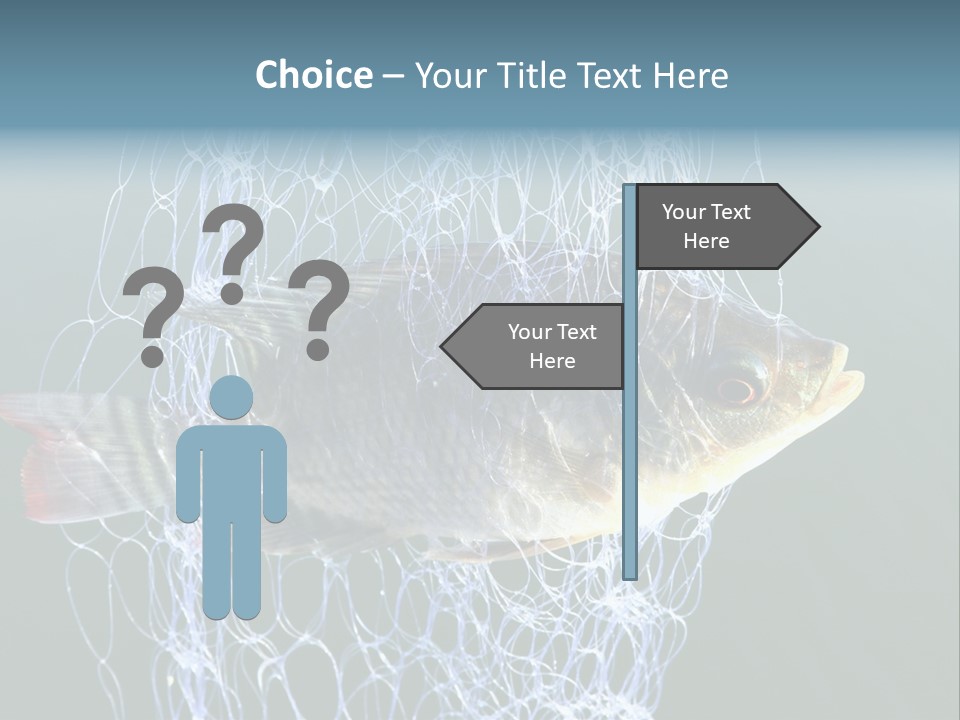 Loss Of Freedom Sad Fresh Water PowerPoint Template