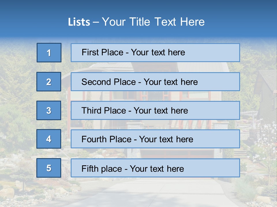 Grass Architecture Rich PowerPoint Template