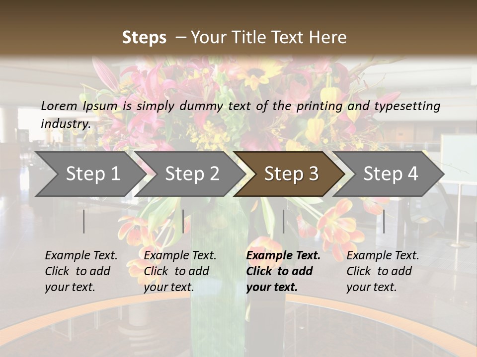 Vacation Modern Comfortable PowerPoint Template