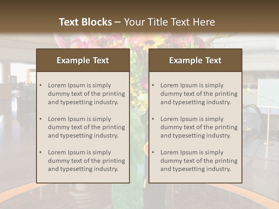 Vacation Modern Comfortable PowerPoint Template