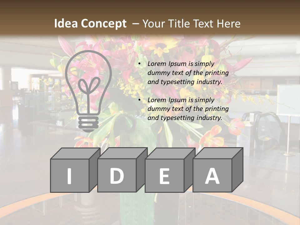 Vacation Modern Comfortable PowerPoint Template