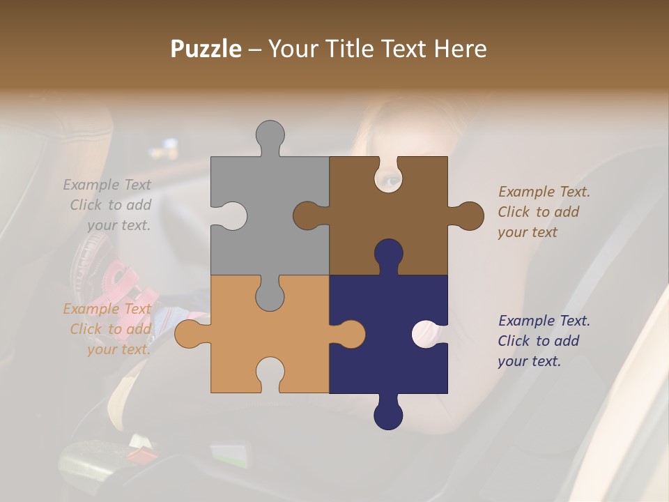 Comfortable Seat Chair PowerPoint Template