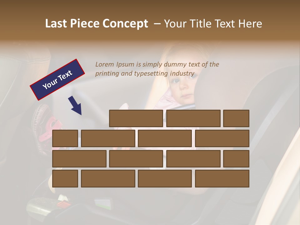 Comfortable Seat Chair PowerPoint Template