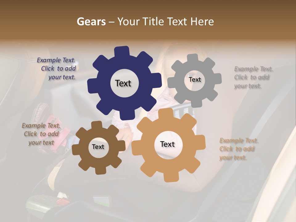 Comfortable Seat Chair PowerPoint Template