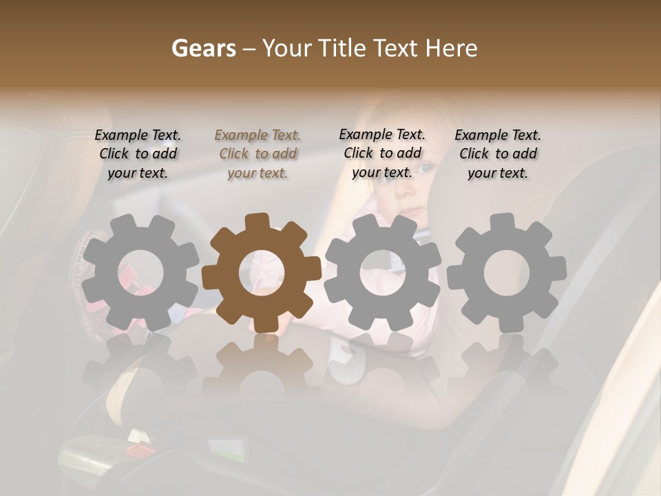 Comfortable Seat Chair PowerPoint Template