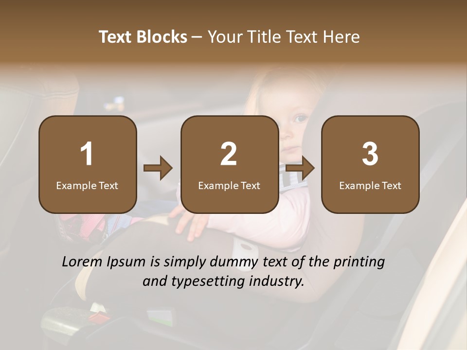 Comfortable Seat Chair PowerPoint Template