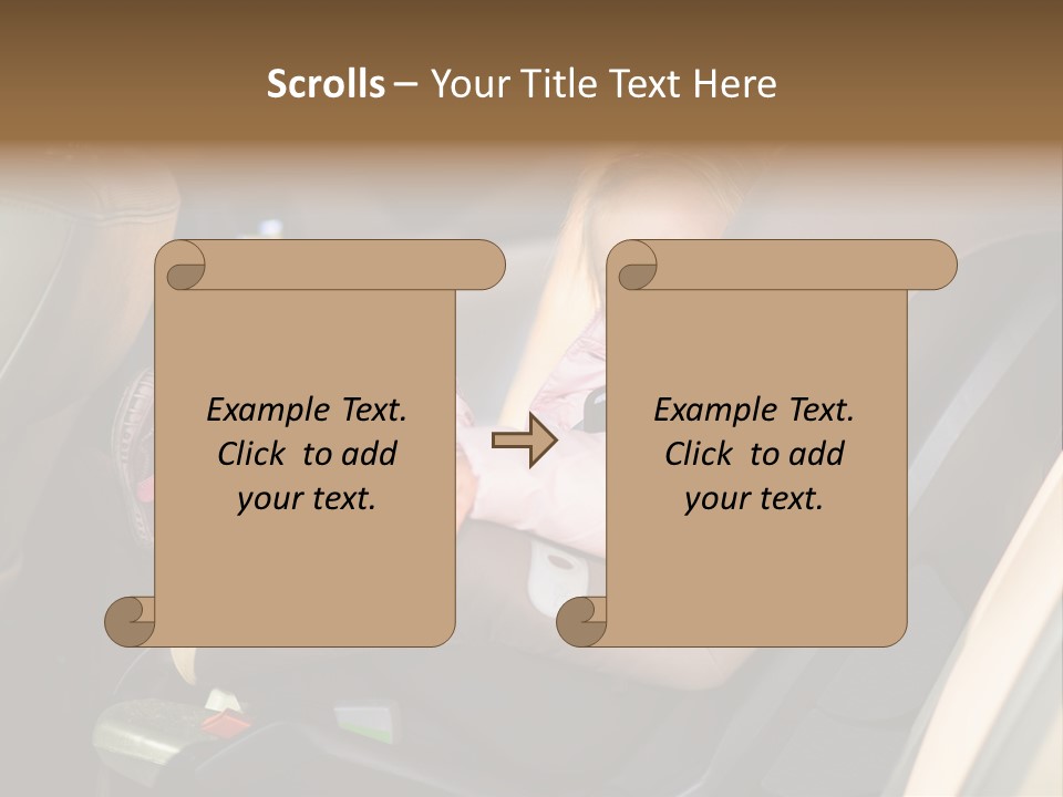 Comfortable Seat Chair PowerPoint Template