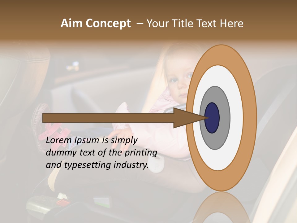 Comfortable Seat Chair PowerPoint Template