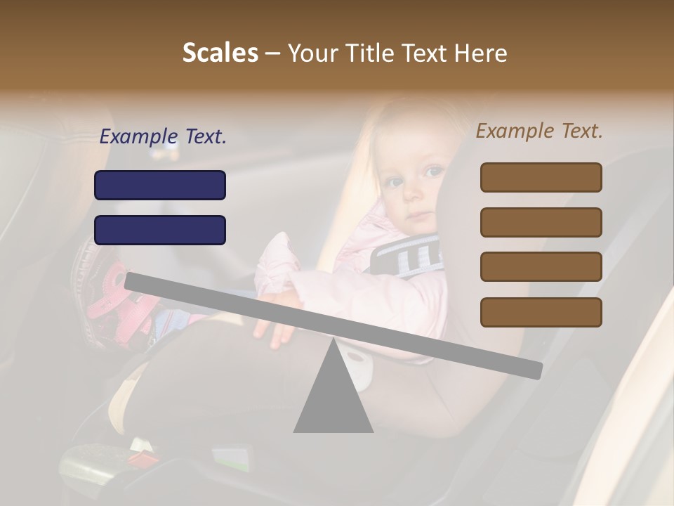 Comfortable Seat Chair PowerPoint Template