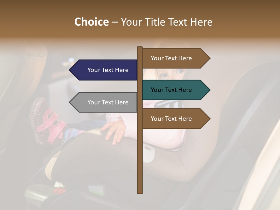 Comfortable Seat Chair PowerPoint Template