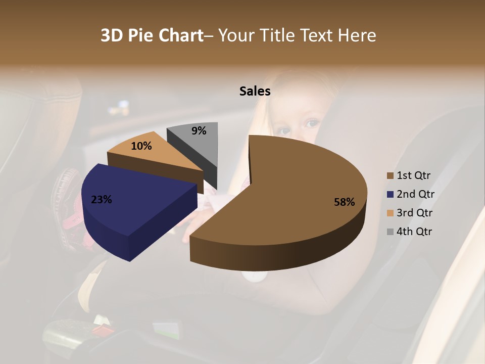 Comfortable Seat Chair PowerPoint Template