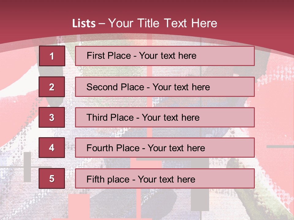 Grunge Paper Artistic PowerPoint Template