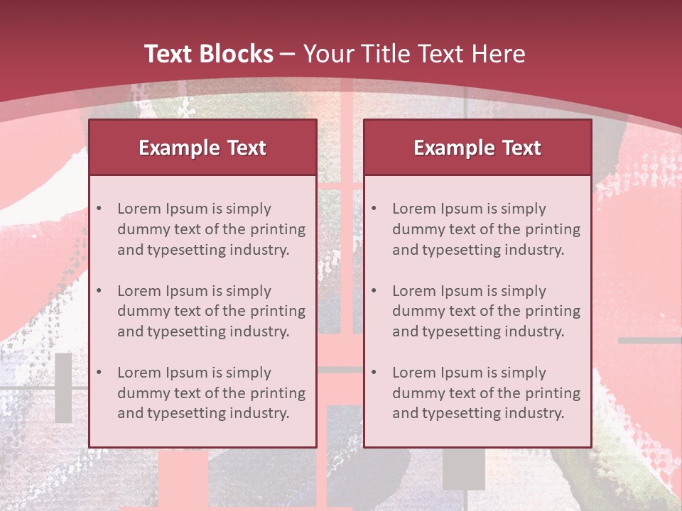 Grunge Paper Artistic PowerPoint Template