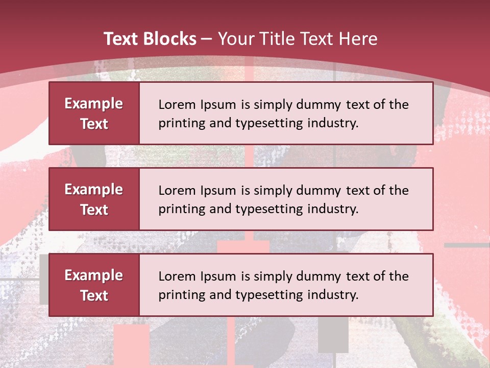 Grunge Paper Artistic PowerPoint Template
