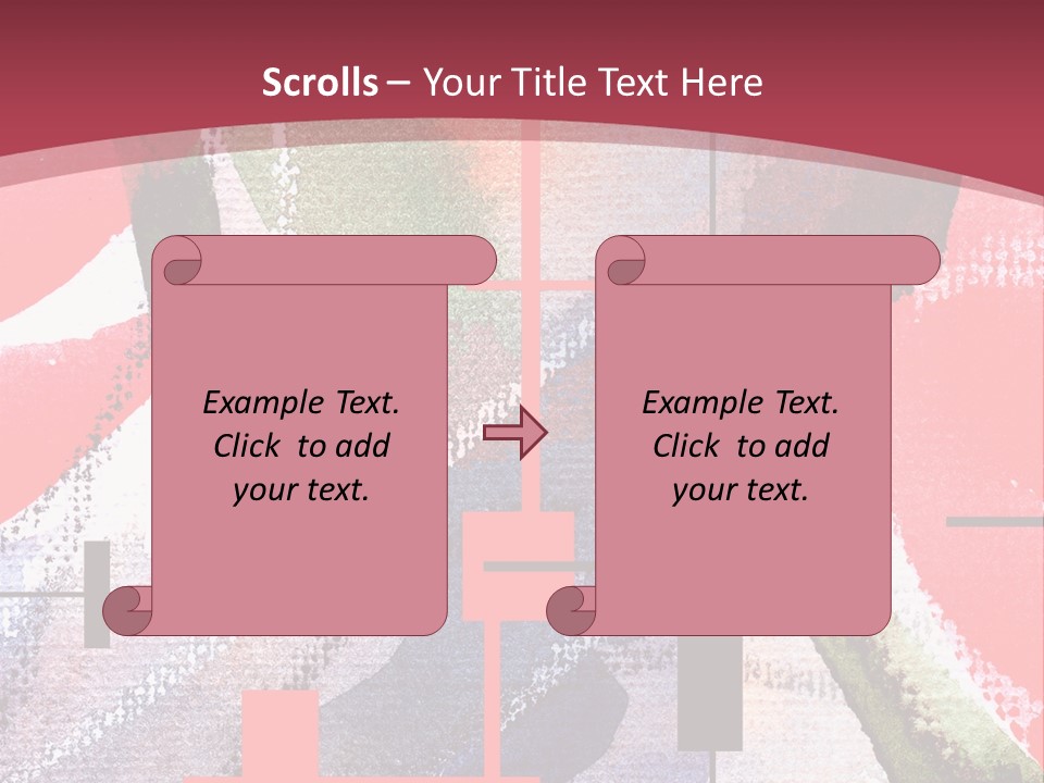 Grunge Paper Artistic PowerPoint Template