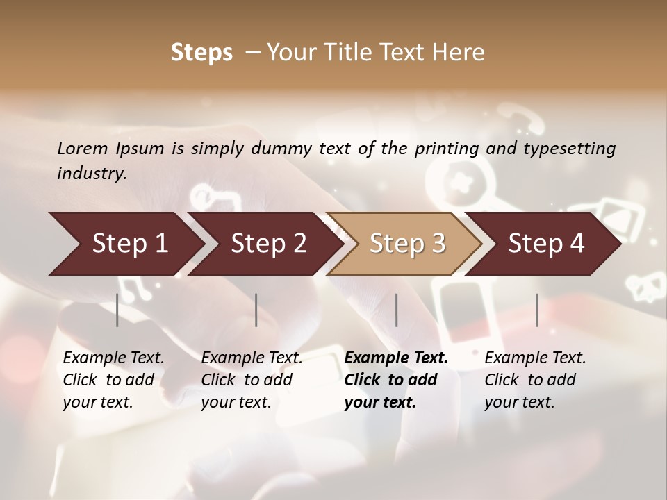 Adult Young Background PowerPoint Template