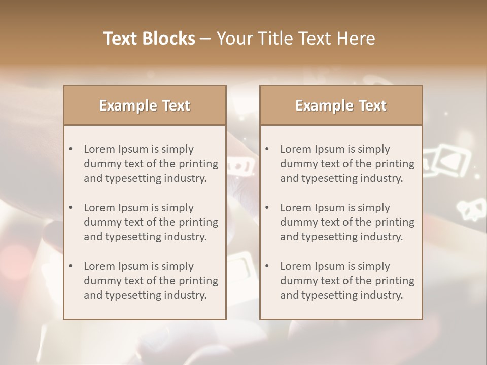 Adult Young Background PowerPoint Template
