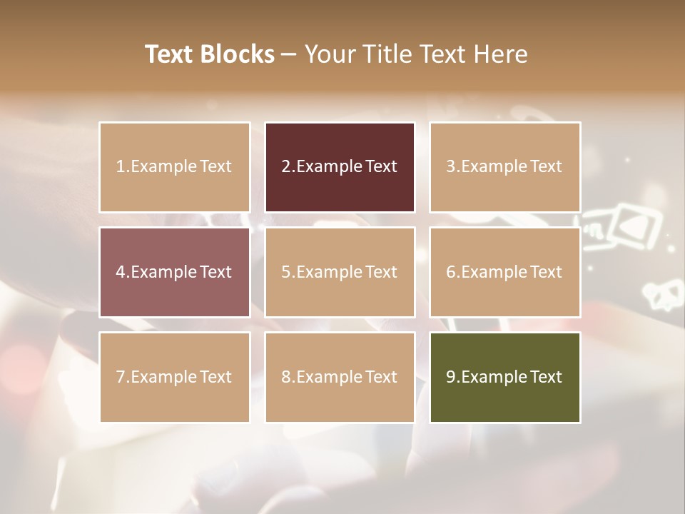 Adult Young Background PowerPoint Template