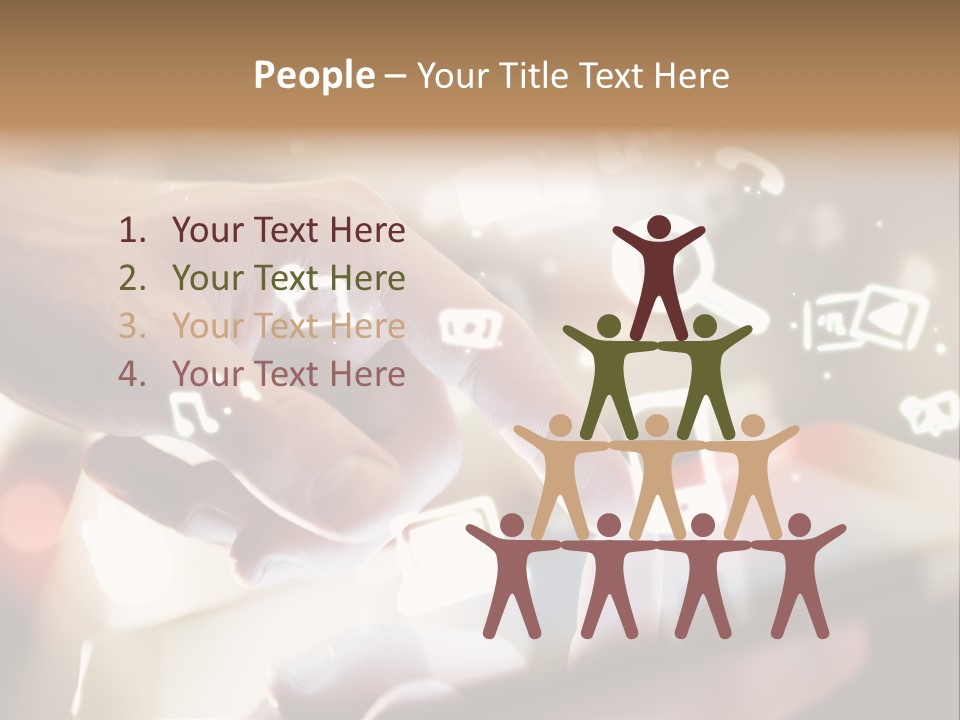 Adult Young Background PowerPoint Template